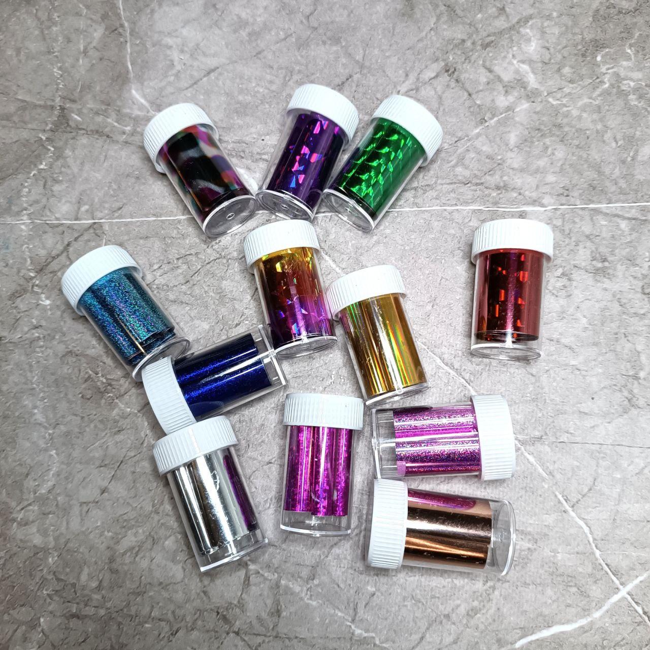 Голографічна фольга для дизайну нігтів