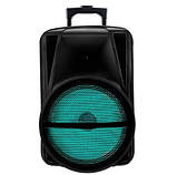 Акустична система XPRO MD20-12L пульт мікрофон 12'x1 40W FM TF AUX (MER-15726_2718), фото 3