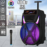 Портативна акустика XPRO MD13-12L з мікрофоном 12" еквалайзер MP3 Wi-Fi (MER-15728_2718), фото 6