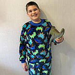 Піжама махрова Динозаврик 03.14.07, фото 3