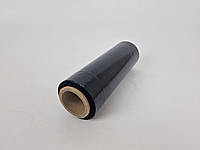 Паллетная Стрейч-пленка ПЕ черный(25см)(0,5 кг)(1 рул)Стретч в Рулоне Упаковочный