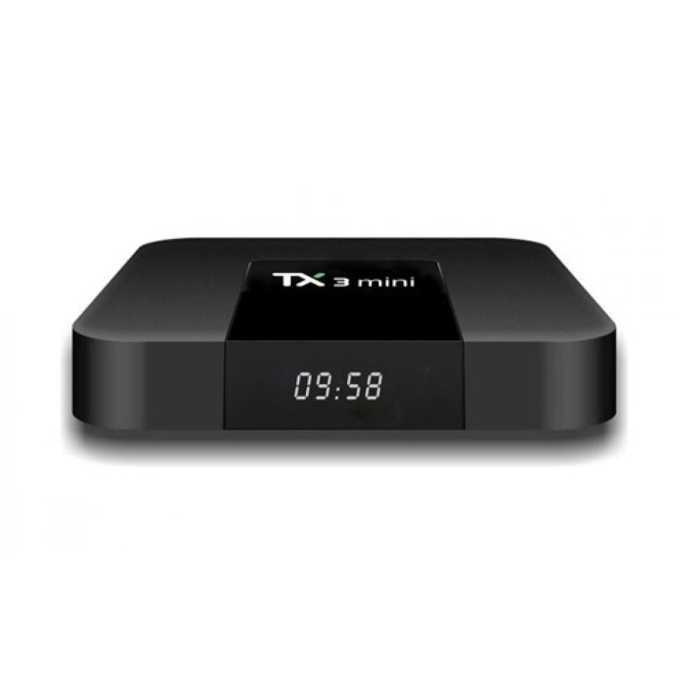 ТВ Приставка TX3 mini H313 2/16 10 4K Android TV Smart Box Цвет Черный - фото 1 - id-p2059530472
