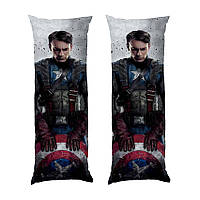 Дакимакура подушка-обнимашка «Капитан Америка. Captain America»