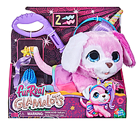 Интерактивная игрушка Гламурный питомец щенок на поводке FurReal Friends Glamalots Interactive Pet Toy К