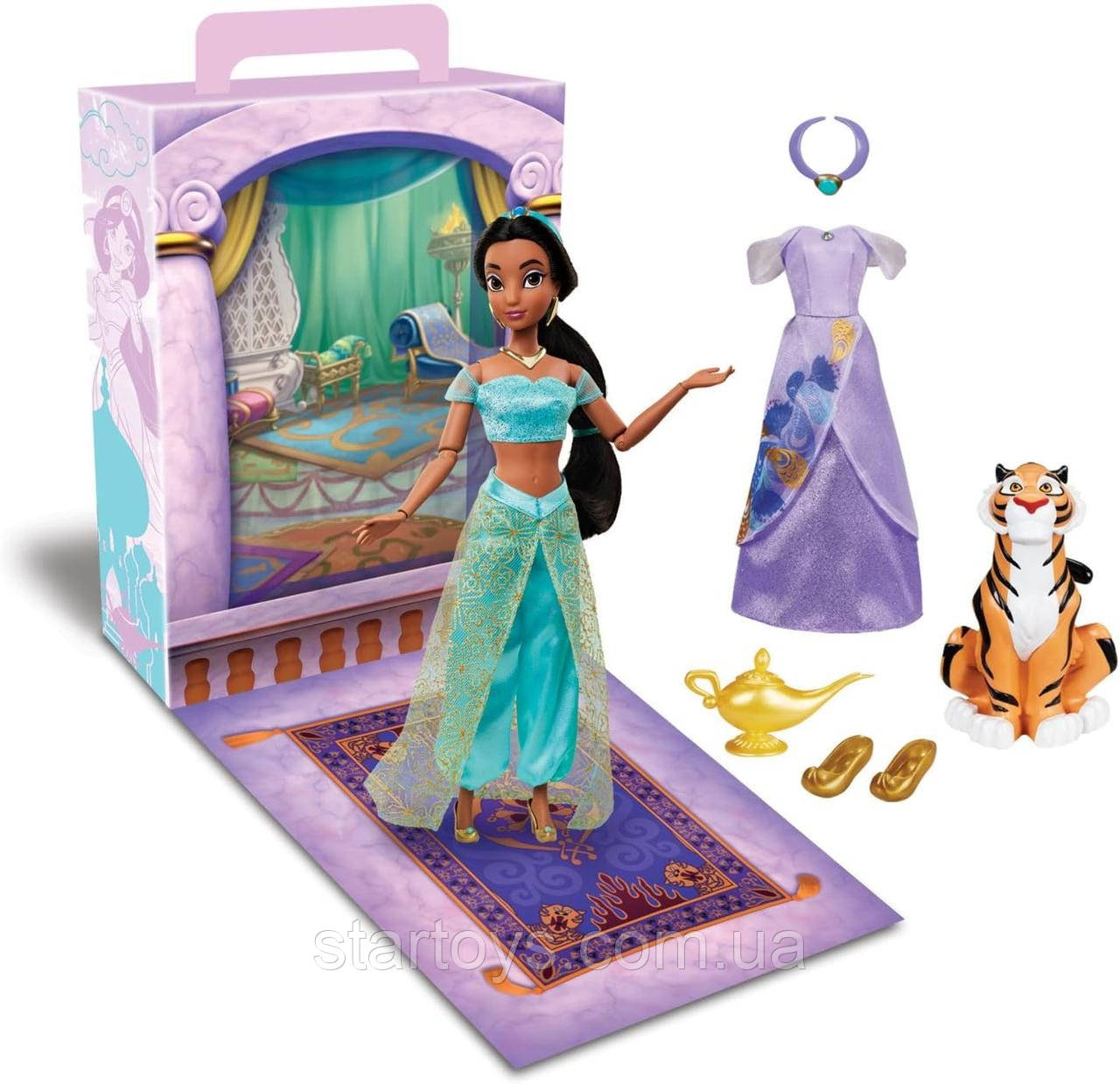 Набір з лялькою Jasmine Story з магазину Disney Store, Принцеса Жасмин Новинка 2023