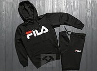 Мужской спортивный костюм худи и штаны (Фила) Fila