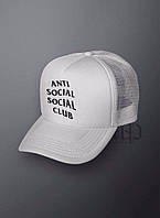 Летняя кепка с сеткой сзади (Анти социал клаб) Anti social social club