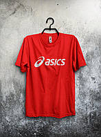 Летняя хлопковая футболка мужская (Асикс) Asics