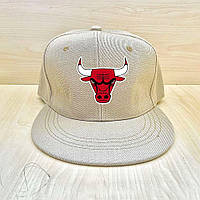 Кепка реперка с прямым козырьком (Чикаго Буллс) Chicago Bulls