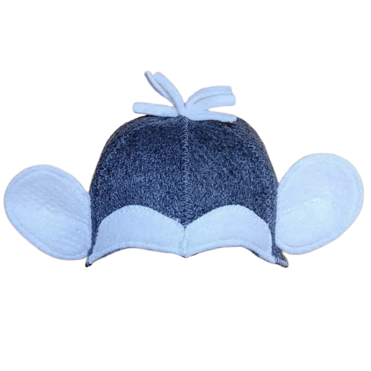 Щільна термостійка шапка з тканини для лазні та сауни "Мавпа"