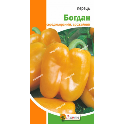 Перець солодкий Богдан 0.3г Яскрава