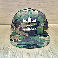 Кепка реперка з прямим корирьком  (Адідас) Adidas