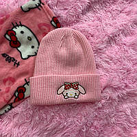 Шапка тепла зимова hello kitty