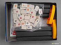 Настільра гра Rummikub / Руммікуб (Rummy Доріжна версія в пластиковому кейсі) + правила українською, фото 6