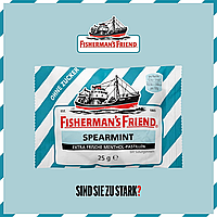 Леденцы Spearmint and Menthol Flavour, Sugar-Free 25g