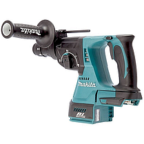Професійний акумуляторний перфоратор Makita DHR243RTJ : з АКБ 18V 2шт-5.0Ah, 2 Дж, SDS+, фото 4