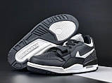 Чоловічі кросівки Nike Jordan Legacy 312 Low демісезонні шкіряні чорні, фото 7