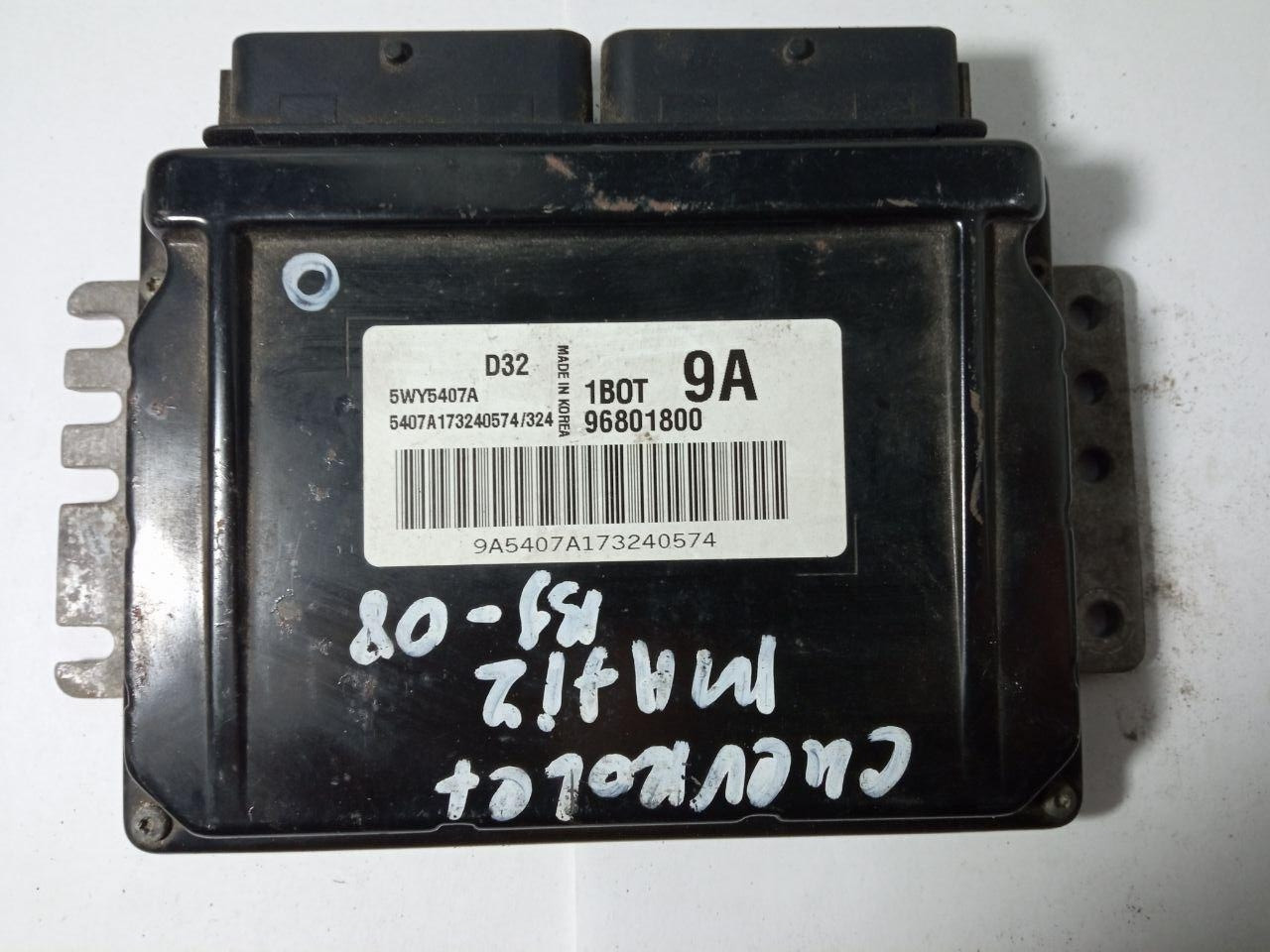 Електронний блок керування Chevrolet Matiz BS-08 D32 / 1B0T 9A / 96801800 / 5WY5407A