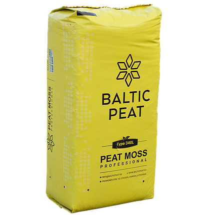 Верховий торф Baltic Peat 5.5-6.5 pH фр.7-20 мм 150 л (без доставки), фото 2