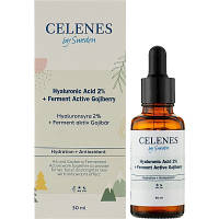 Сироватка для обличчя Celenes Hyaluronic Acid 2% Зволожувальна з гіалуроновою кислотою 30 мл (7350104249441), фото 2