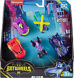 Набір машинок Fisher-Price DC Batwheels 1:55 Scale Toy Cars 5-Pack Оригінал, фото 2
