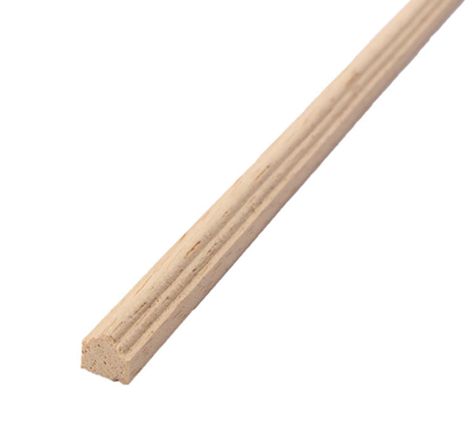 Плінтус декоративний 30 см товщина 9 мм, фото 1