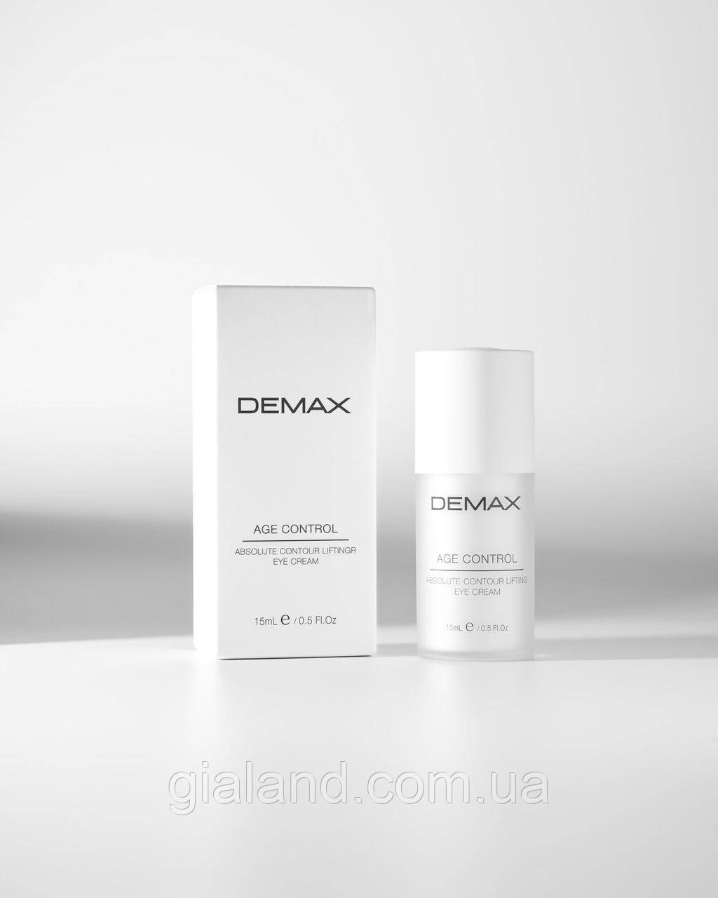 КОНТУРНЫИ ПІДТЯГУЮЧИЙ КРЕМ ПІД ОЧІ Demax AGE CONTROL ABSOLUTE EYE CONTOUR CREAM LIFTING