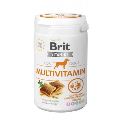 Вітаміни для собак Brit Vitamins Multivitamin для здоров'я 150 г (8595602562527) PRS