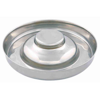 Посуд для собак Trixie Миска металевий для цуценят 4 л/38 см (4011905252827) PRS