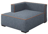 Модульний диван м'який сучасний для відпочинку Одиниця кутова подовжена Harper Харпер зі спинкою Sofyno