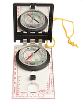 Компас тактичний Mil-Tec Артилерійський з дзеркалом KARTENKOMPASS M.ABDECKUNG(O.GEW.) (15797000)