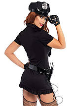 Еротичний костюм поліцейський Leg Avenue Dirty Cop M/L, фото 3