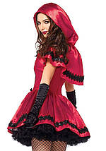 Костюм червоної шапочки Leg Avenue Gothic Red Riding Hood XL, фото 3