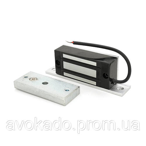 Электромагнитный накладной замок KT-L60 усилие на отрыв 60 кг, Q50 o ...