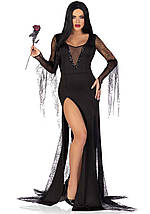 Еротичний костюм Мортіші Адамс Leg Avenue Sexy Spooky Morticia S, фото 4