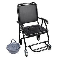 Кресло-каталка с санитарным оборудованием