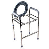 Підставка на унітаз із туалетним сидінням регульована AIRM •HEALTH, фото 2