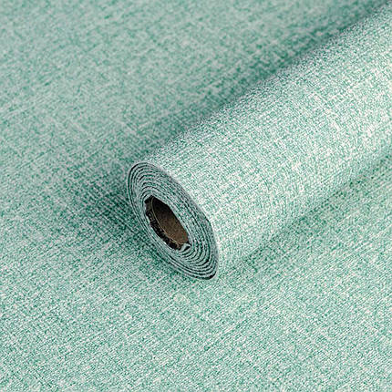 Самоклеючі шпалери 2800*500*2,5мм YM-11 DEEP GREEN WHITE (D) SW-00002019, фото 1