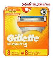 Змінні картриджі для гоління Gillette Fusion 5 power (8 шт картриджів)
