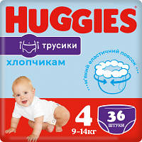 Підгузки Huggies Pants 4 (9-14 кг) для хлопчиків 36 шт (5029053564265) PRS
