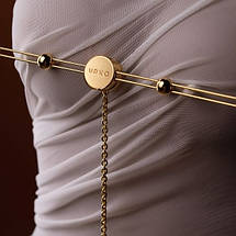 Подвійні затискачі для сосків та набір ланцюжків для клітора, фото 2