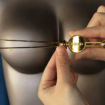 Подвійні затискачі для сосків та набір ланцюжків для клітора, фото 4