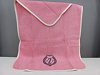 Женское полотенце для сауны махра/велюр 50×90 (TM Zeron), PEMBE Турция