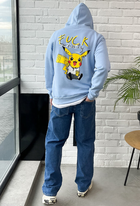 Худі з мультиплікаційним принтом Staff society fleece