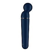 Вібромасажер Satisfyer Planet Wand-er Blue/Rosegold, дуже потужний, бездротовий, фото 5