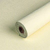 Шпалери самоклейні (Linen Foam wallpaper in roll) 50*280 cmm YM-16 BEIGE WHITE (D) SW-00002023