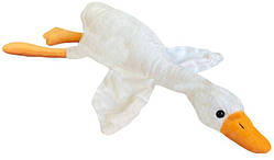 М'яка іграшка Копіца Гусак-обнімусь 61 см, білий