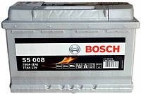 Аккумулятор автомобильный 77Ач 780А "+" справа Bosch ( ) 0092S50080-Bosch