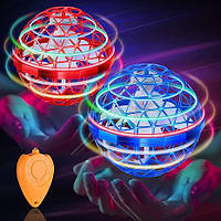 Літаюча куля спіннер бумеранг світящийся Левітуючий диско шар з підсвідкою, розвиваюча іграшка