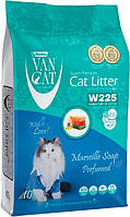 Наполнитель для кошачьего туалета Van Cat Super Premium Quality Marseille Soap Бентонитовый комкующий 10 кг